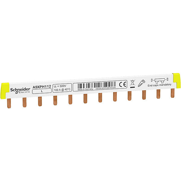 Schneider Electric Phasenschiene STEG 1P 12Mod. 100A A9XPH112